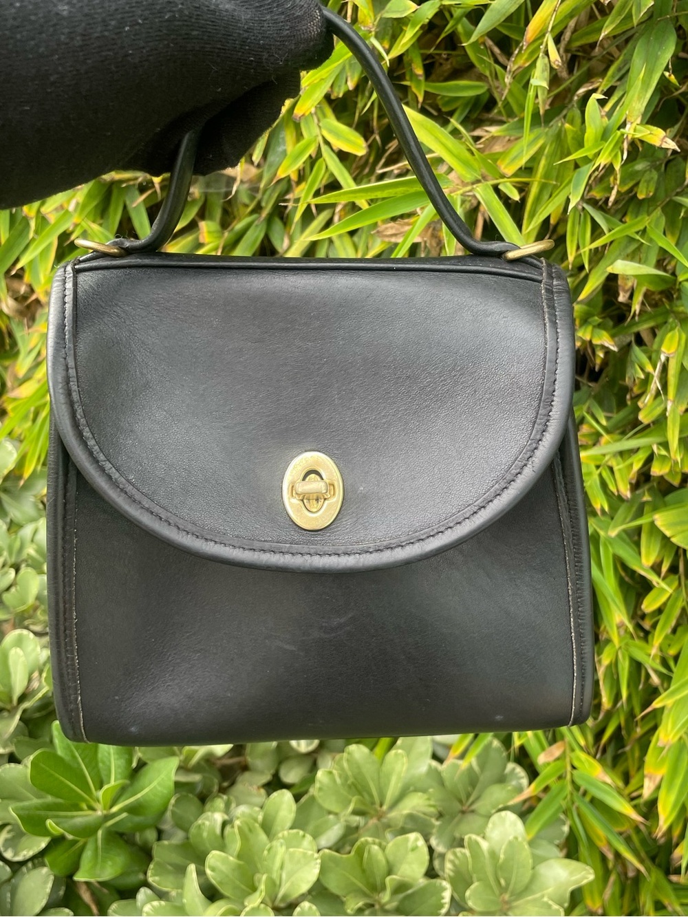 Coach, Regina, mini top Handel and crossbody, 90s, 9983
